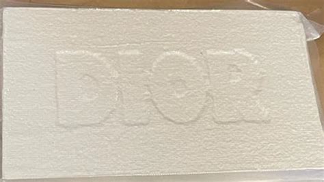 dior cocaine brick